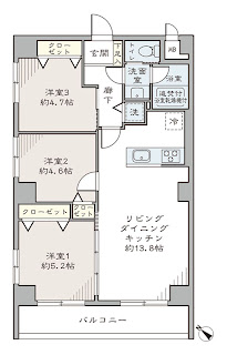 VIP日本橋浜町/間取図 VIP日本橋浜町の間取図