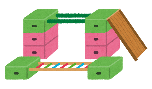 巧技台のイラスト（体操）