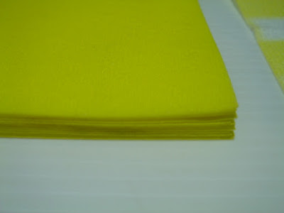 イエロー 無地×12 チェック柄×1