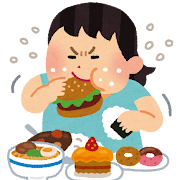 摂食障害のイラスト アイコン探し 摂食障害とお金