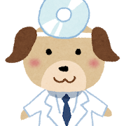 犬のお医者さんのイラスト