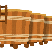 酒蔵・酒樽のイラスト