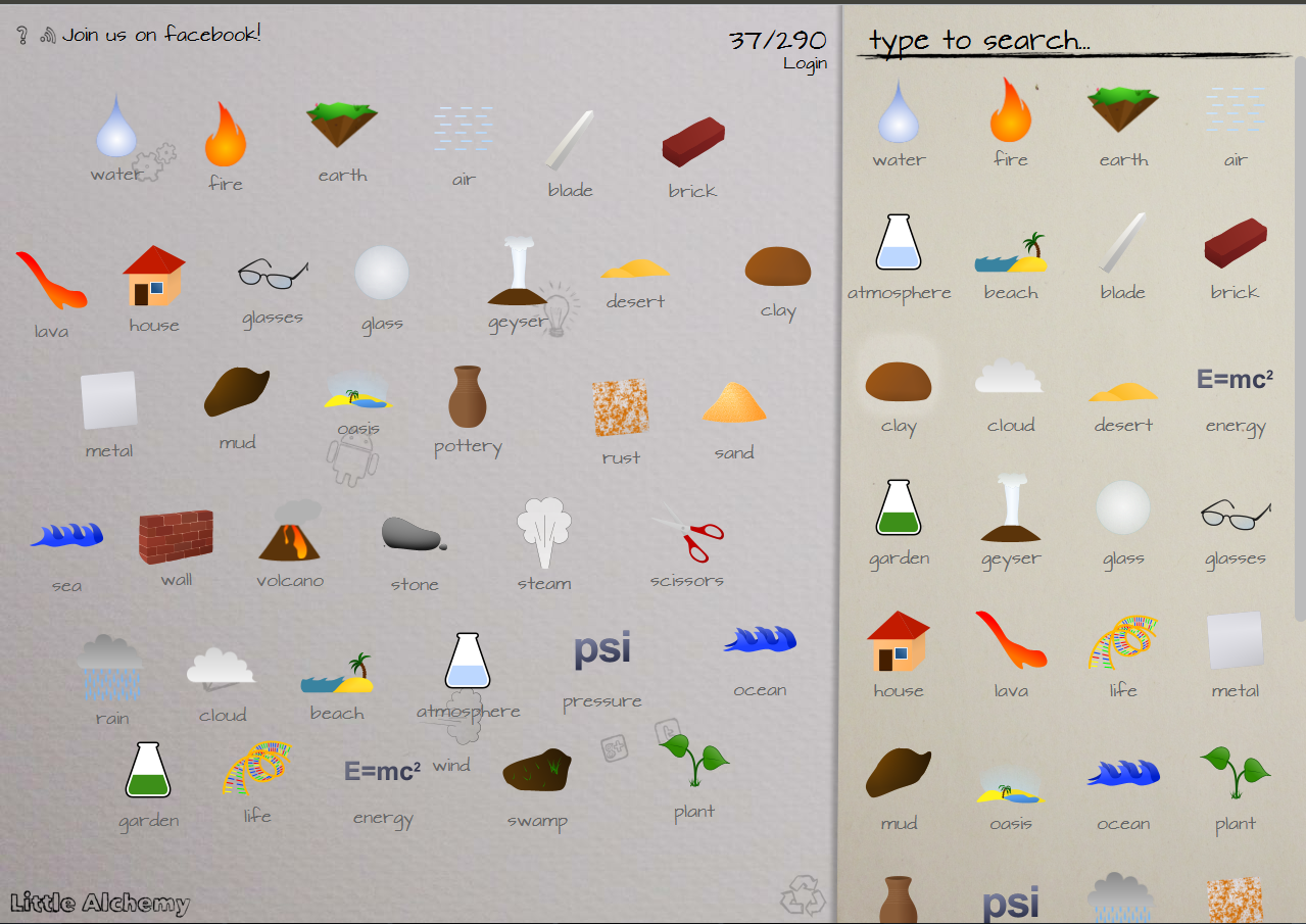 » Little Alchemy Guide and Hints ».