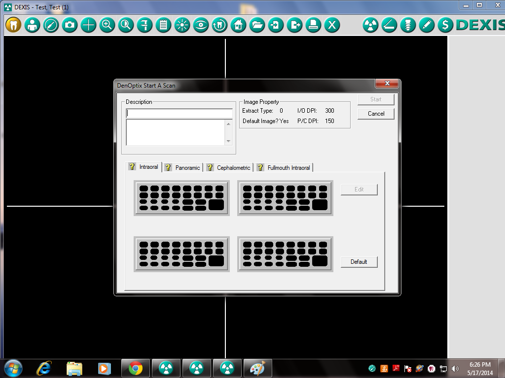 Dexis sensor troubleshooting