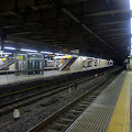 夜景,新宿駅,山手線ホーム〈著作権フリー無料画像〉Free Stock Photos
