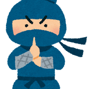 忍者のイラスト