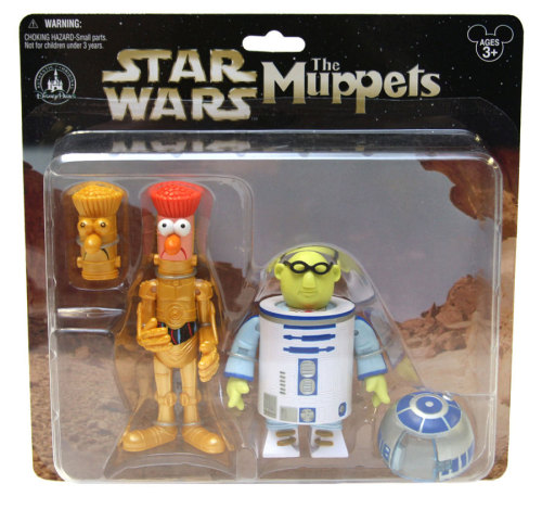 スターウォーズxマペッツのアクションフィギュア