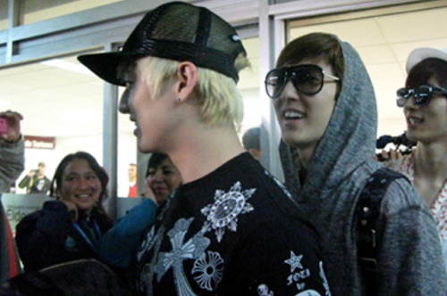 U-kiss’ arrival in Bogota, Colombia 