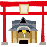 神社のイラスト