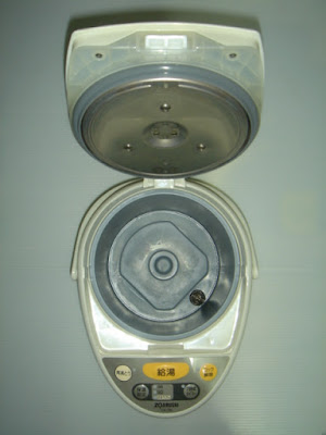 蓋を開けた状態 内部