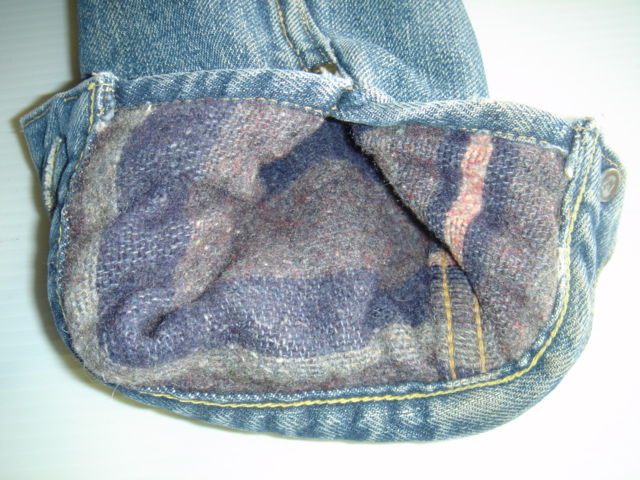 左袖口ライニング