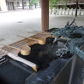 熊野神社,龍の水口,竜の水口,手水舎,新宿〈著作権フリー無料画像〉Free Stock Photos