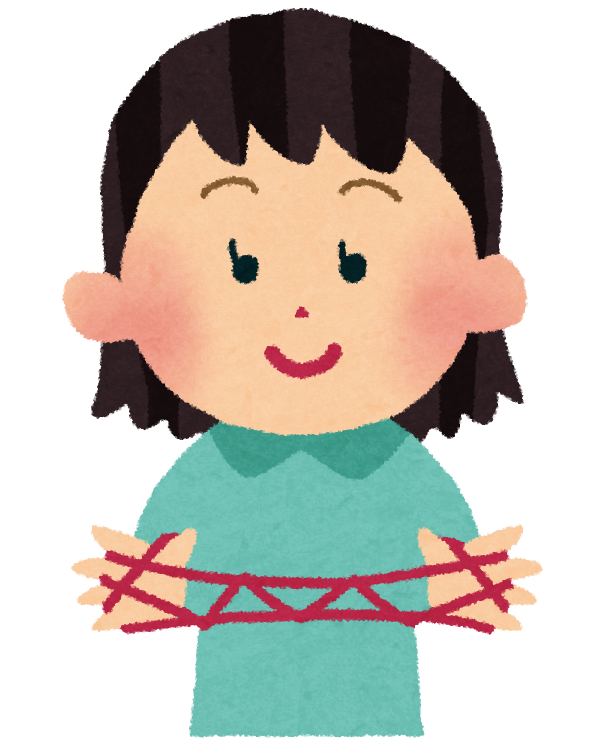 「あやとり　イラスト　フリー」の画像検索結果