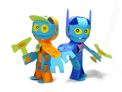 動くペーパークラフトを作ろう Paper Pose Ables Toy Factory Tsukuru