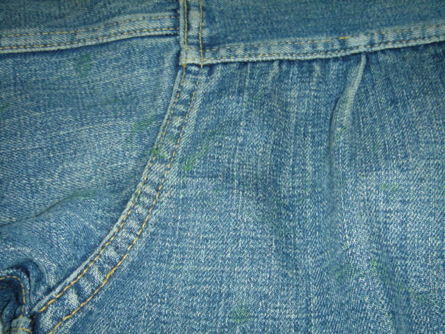 後面左肩 ヨゴレ