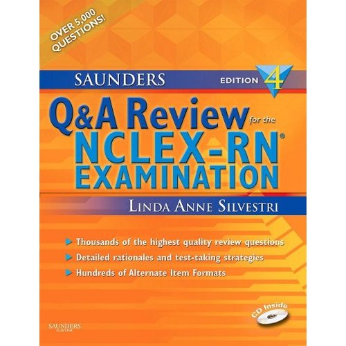 Saunders Q&A Review for the NCLEX-RN.