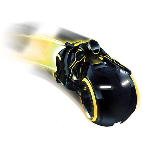 TRONフィギュア ライトサイクル