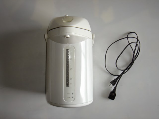 ポット 電源コード 全体像