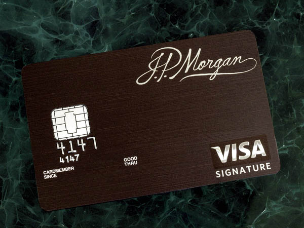 The J P Morgan Visa Signature Vice Versa