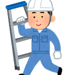 脚立作業員