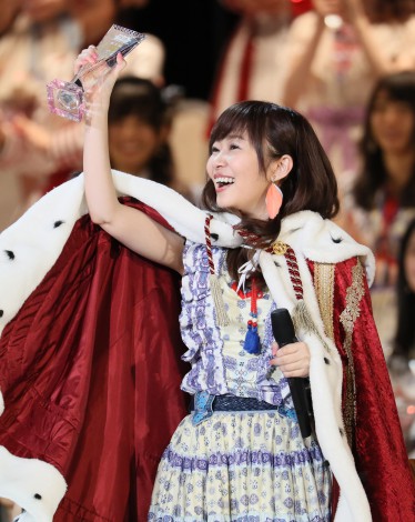 【第8回AKB総選挙】指原莉乃が史上初のV2