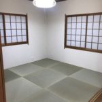 改修後　琉球畳がステキ！