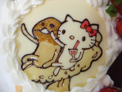 【なめこ】お誕生日になめこのケーキを作って頂きました！