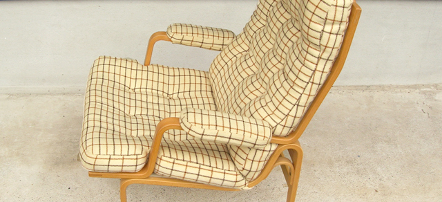 ブルーノマットソンのハイバックチェア中古