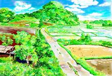 パソコンでお絵描き「風景画」