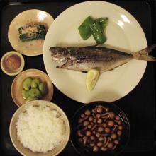 たかべの塩焼き