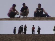 日記/鳥取オフ 砂の丘の上で