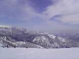 山頂からの風景