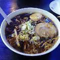 黒ラーメン。まぁ素敵☆