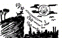 遠吠え