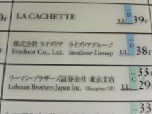 ヒルズ森ビルのライブドア