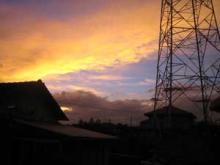 夕暮れ