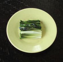 カタクリのおひたし