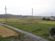 窓から見た風景