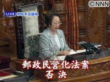 郵政解散ですね