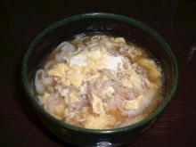 豚肉とじうどん
