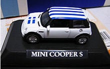 ミニクーパー国旗ギリシャ