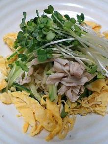 もやしの具だくさんサラダ