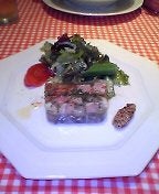 豚足とハム