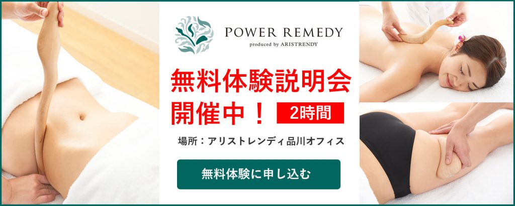 パワーレメディ 無料体験説明会開催中 場所:アリストレンディ品川オフィス