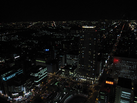 ＪＲタワーからの夜景