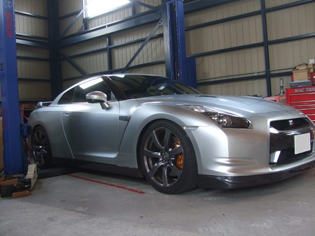 ｇｔｒ ｒ３５ 車高調キット取付 アライメント調整 ネココーポレーション 岐阜 愛知 羽島 岐阜アライメント ｇａｉｎ ゲイン もりおかのメンテナンスブログ