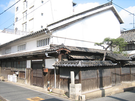 廻船問屋枡屋跡／坂本龍馬潜伏