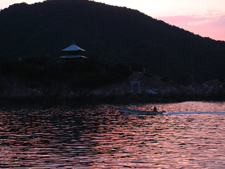 弁天島の朝焼05
