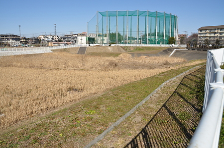 調整池・・・もったいない