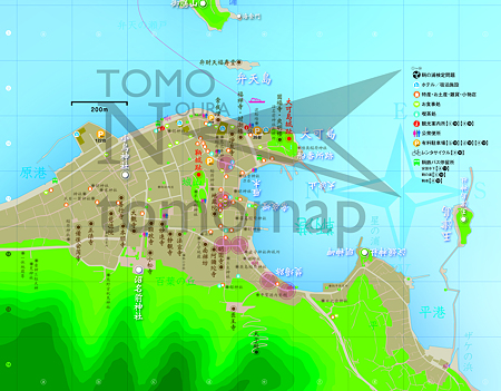 トモマップ拡大版(渋滞場所を表記)